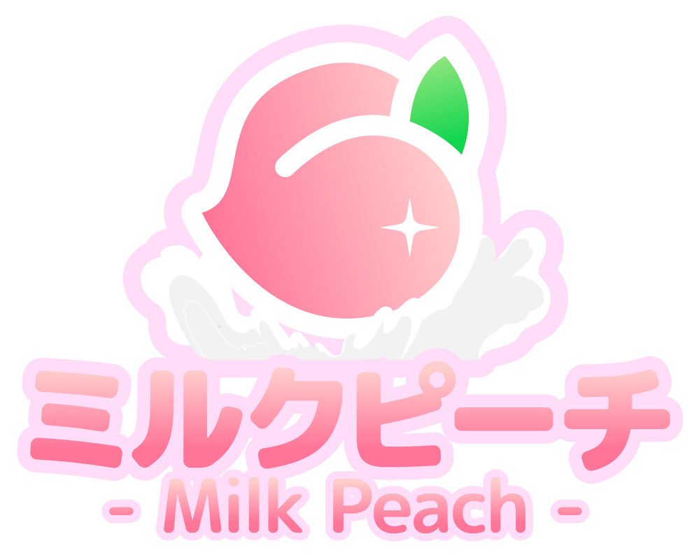 柏ミルクピーチ〜milk peach〜フッターロゴ画像
